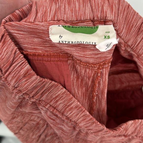 Anthropologie | Longshore Red Heathered Boho Flowy Beach Lounge Pants XS - Picture 6 of 7